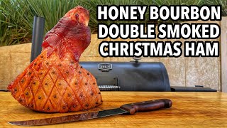 Honey Bourbon Glazed Double Smoked Christmas Ham [upl. by Oirobil649]