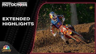 Pro Motocross 2024 EXTENDED HIGHLIGHTS Round 11 Ironman  82424  Motorsports on NBC [upl. by Katalin]