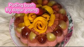 Puding buah pudingcantik pudingbuah puding segar [upl. by Ekoorb]