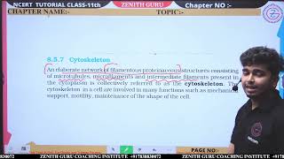 Cytology  Biology Lec33 Class 11  By Ashutosh Mishra viral zenithguru cytology [upl. by Emirej568]