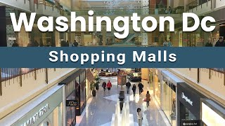 Top 10 Shopping Malls to Visit in Washington DC  USA [upl. by Menell]