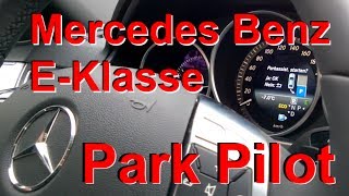 Mercedes Benz E250 Aktiver Park Pilot Vollautomatisches Einparken [upl. by Lay488]