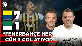 Fenerbahçe 7  1 Konyaspor Maç Sonu  Nihat Kahveci Nebil Evren  Gol Makinası [upl. by Gnohc]