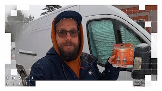 How to change a headlight bulb in a Ram Promaster [upl. by Rj778]