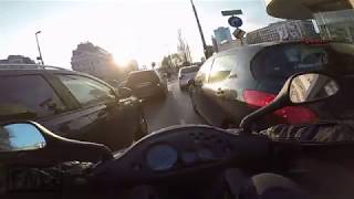 gilera RUNNER 180 SP  vienna city cruising [upl. by Annayoj]