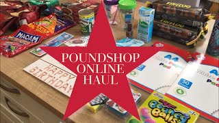 ONLINE POUNDSHOP HAUL  ONLINE SHOP  UK HAUL [upl. by Masson]