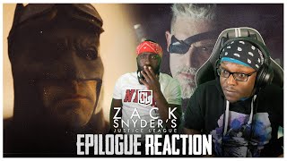 ZACK SNYDERS JUSTICE LEAGUE  Epilogue  REACTION [upl. by Holds343]