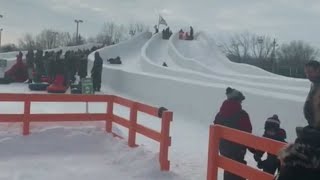 La fête des neiges de montréal canada إحضروا معي حفل الثلوج في كندا [upl. by Nwadal]