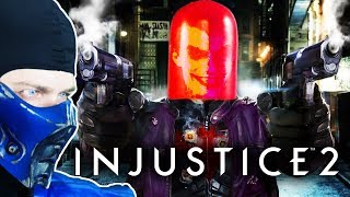 RED HOOD JOKER Plays  INJUSTICE 2 Multiverse Ending W SubZero  MKX VS DC GAMEPLAY PARODY [upl. by Ayaladnot]