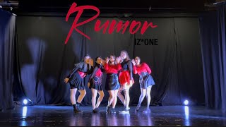 Rumor  IZONE  KPOP COVER Kpop School Perfomance [upl. by Bradleigh]