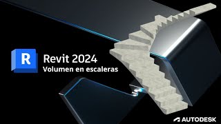 REVIT 2024 VOLUMEN EN ESCALERAS STAIRS [upl. by Antonio463]