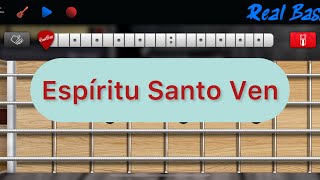 Espíritu Santo Ven New Wine Cover Bass Con sus notas [upl. by Egrog]