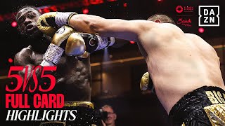 CLEAN SWEEP VICTORY  Queensberry vs Matchroom 5v5 Full Card Highlights Riyadh Season [upl. by Marabelle342]