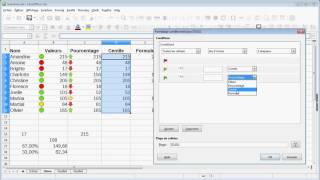 LibreOffice Calc  Le Formatage Conditionnel Jeu dicônes [upl. by Nitsej]