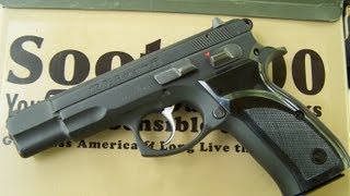 CZ 75 B 9mm Pistol Review [upl. by Ahsietal]