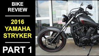 2016 Yamaha Stryker Review  Fittings and Specifications [upl. by Micki]