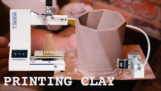 Printing in Clay With The Tronxy Moore 1 [upl. by Nivahb]