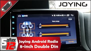 Joying Android Head Unit  Detailed Overview  Double Din 8 inch [upl. by Hal]