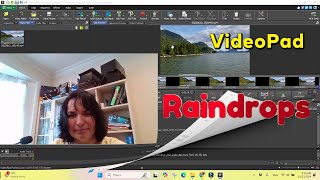 VIDEOPAD  Raindrops Effect  Lets Do Tech  How To And Animate The Raindrop Effect In Videopad [upl. by Atinob]