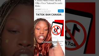 TikTok has just SHUT DOWN all of their offices in Canada due to Security risks shorts [upl. by Eirehc]