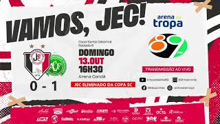 CHAPECOENSE X JOINVILLE  COPA SC AO VIVO [upl. by Nohcim917]