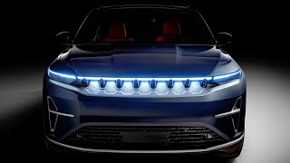 NEW Allelectric Jeep Wagoneer S 2025  TEASER amp First Details [upl. by Icat]