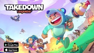 Takedown Legends Gameplay  AndroidiOS [upl. by Oralia]