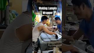 How Filipinos Make Lumpia Wrapper at Pagadian City Public Market 🇵🇭🔥🧡 philippines lumpiawrapper [upl. by Craggie256]