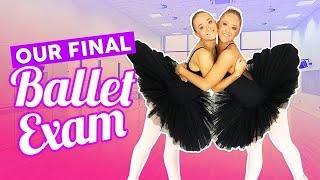 Our Final Ballet Exam  The Rybka Twins [upl. by Bridie773]