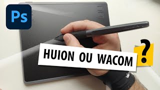 HUION VALE A PENA Minha experiência Comparativo Unboxing Preço e como configurar o Photoshop [upl. by Kerman]