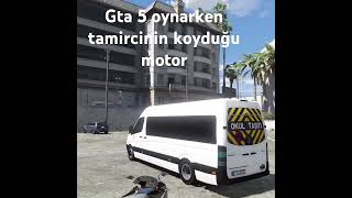 GTA v oynarken okul taşıtı motorun sesi [upl. by Wilow19]