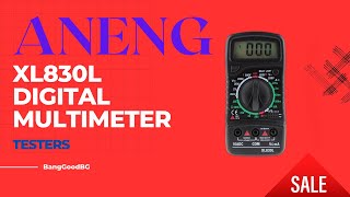 ANENG XL830L Digital Multimeter Esr Meter Testers Automotive Electrical Dmm Transistor [upl. by Ultan596]