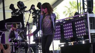 Dragonette  Hello LIVE HD 2012 Coachella Music Festival [upl. by Merkle324]