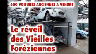 650 voitures à vendre  le réveil des Vieilles Foréziennes [upl. by Chicky]