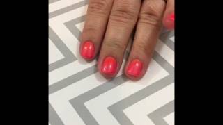 GelMoment Ombre Nail Tutorial [upl. by Vanny]