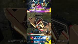 REGION LOBBY 💥 1VS3 IN BIZON😱😱 ssk sahin 07 free fire trending grandmaster region lobby short [upl. by Aldo977]