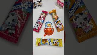 Alpenliebe Lollipop 🍭 Kinder Joy Popsicle shotrs youtubeshort shortsvideoviral [upl. by Rasure]