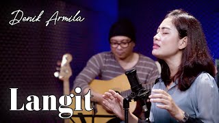 Langit  Cover by Denik Armila Live Akustik [upl. by Duwe]