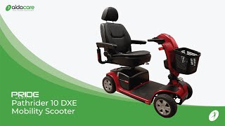 Pride Pathrider 10 DXE Mobility Scooter  Product Spotlight [upl. by Giralda956]