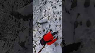 🇨🇭Climbing in the snow  Pizzo Lucendro 2963m alpen switzerland schweiz bergsteigen mountains [upl. by Asenaj]