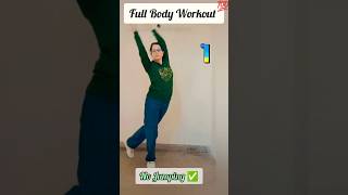 Full Body Workout  No Jumping  3 Exercises🔥✅ [upl. by Fortunato]