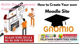 E learning Design Thinking LMS Membuat moodle dengan gnomio konsep teori praktek amp pengembangan [upl. by Ignacio]