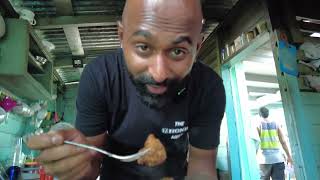 Guyana 2024 Cassava ball with stew chicken [upl. by Marjorie]