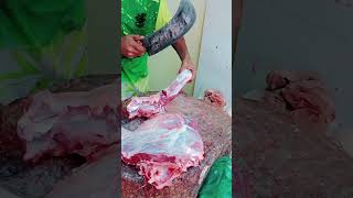 Meat Cutting Super Skilled meat veg beef reels food reelit viral mkdailylife shorts [upl. by Suravat]