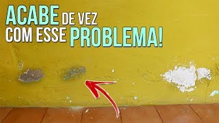 INÉDITO COMO ACABAR COM A UMIDADE EM SUA PAREDE VEJA ESTE VÍDEO [upl. by Agostino]