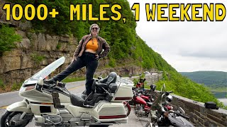 1 Goldwing 1000 miles 1 weekend [upl. by Aned]