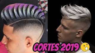 HAIR CUTS FOR MEN 2019CORTES DE PELO PARA HOMBRES 2019 [upl. by Ahtabbat146]