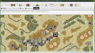 PanzerBlitz  Situation 10 Porochovka  Turn 2  incorrect start see description [upl. by Ehcar904]