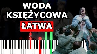 Woda Księżycowa  Kubi Producent bambi Fukaj stickxr  Piano Tutorial [upl. by Botnick]