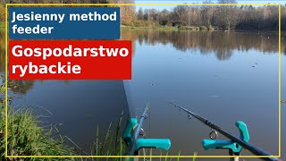 Jesienny method feeder na gospodarstwie rybackim [upl. by Reta]